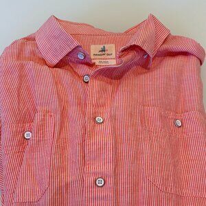 johnnie-O - Hangin' Out Plaid Linen Blend Long Sleeve Button Down